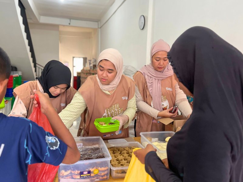 Program Ramadhan Sharing Food Aksata Pangan